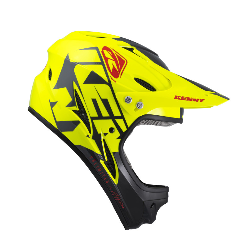 CASQUE DOWN HILL NEON YELLOW