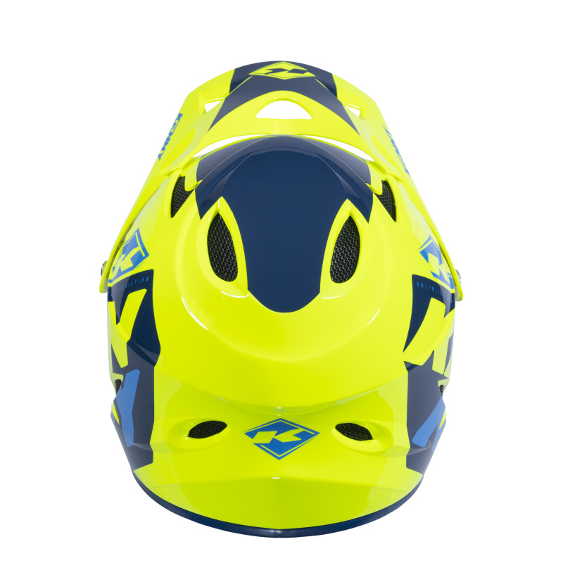 DOWN HILL NEON YELLOW HELMET