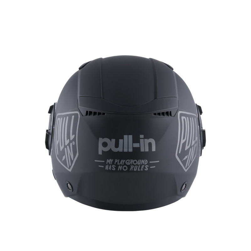 PULL IN OPEN FACE SOLID HELMET