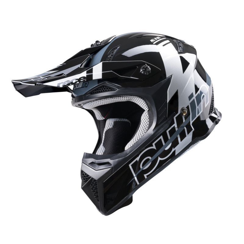 CASQUE PULL IN RACE BLACK GREY