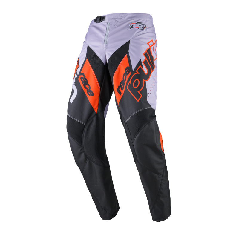 PULL IN ORANGE RACE KID PANTS