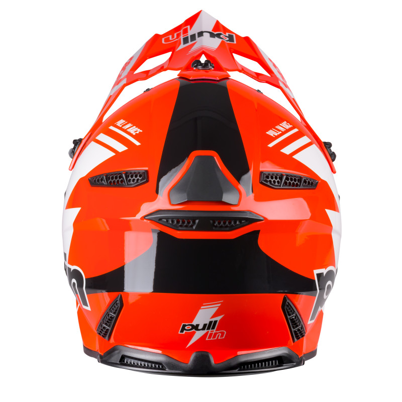 CASQUE PULL IN RACE NEON RED ENFANT