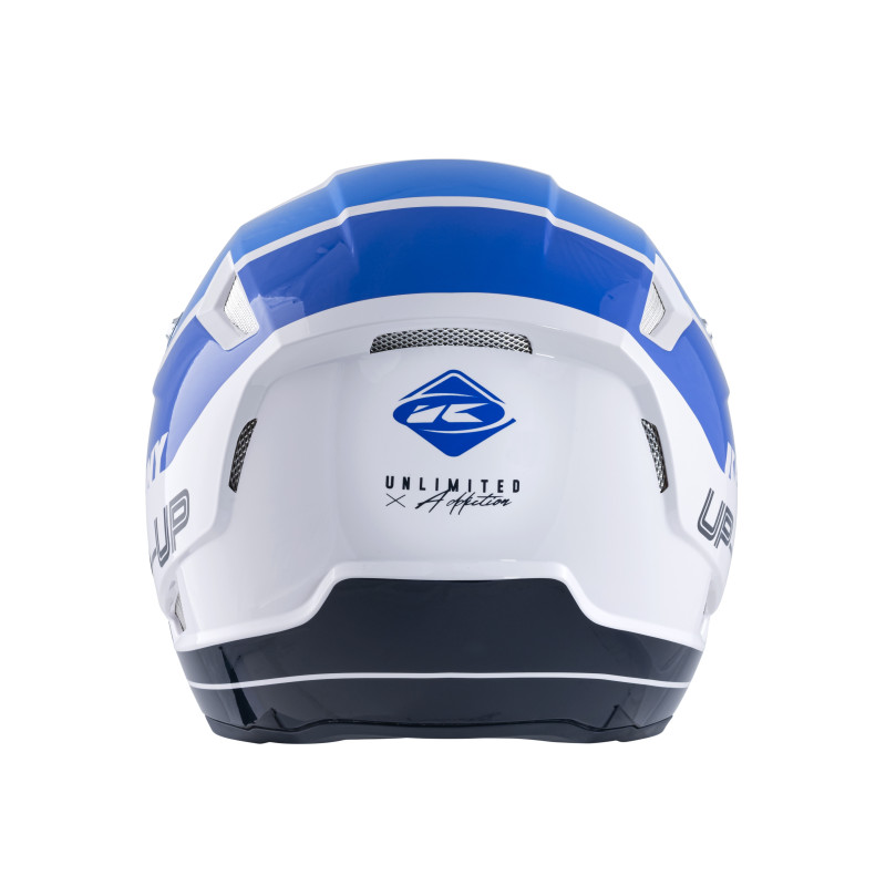 CASQUE TRIAL UP BLUE