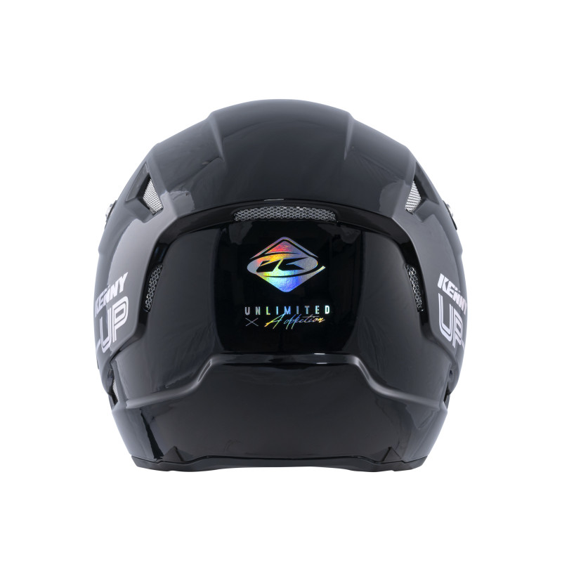 TRIAL UP BLACK HOLOGRAPHIC HELMET