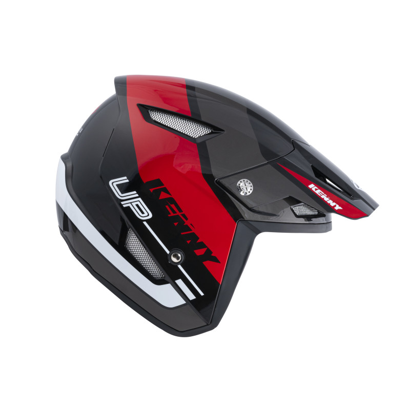 CASQUE TRIAL UP BLACK RED