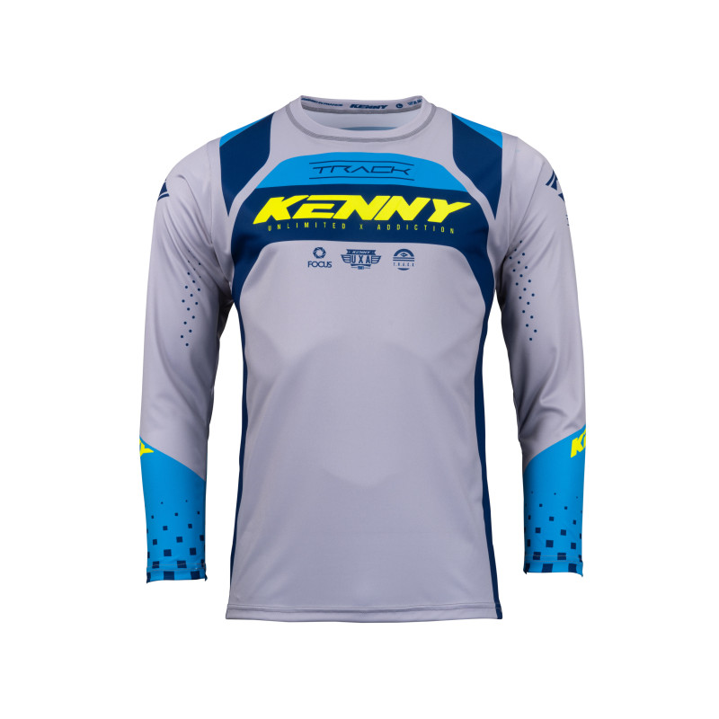 TRACK FOCUS NAVY NEON KID JERSEY