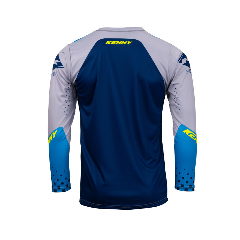 TRACK FOCUS NAVY NEON KID JERSEY