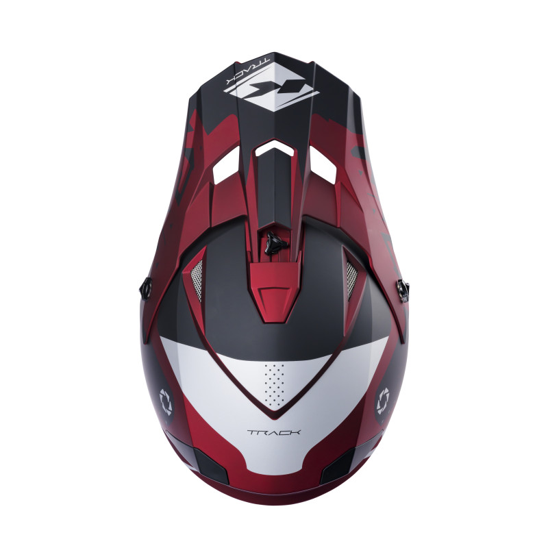 CASQUE TRACK CANDY RED