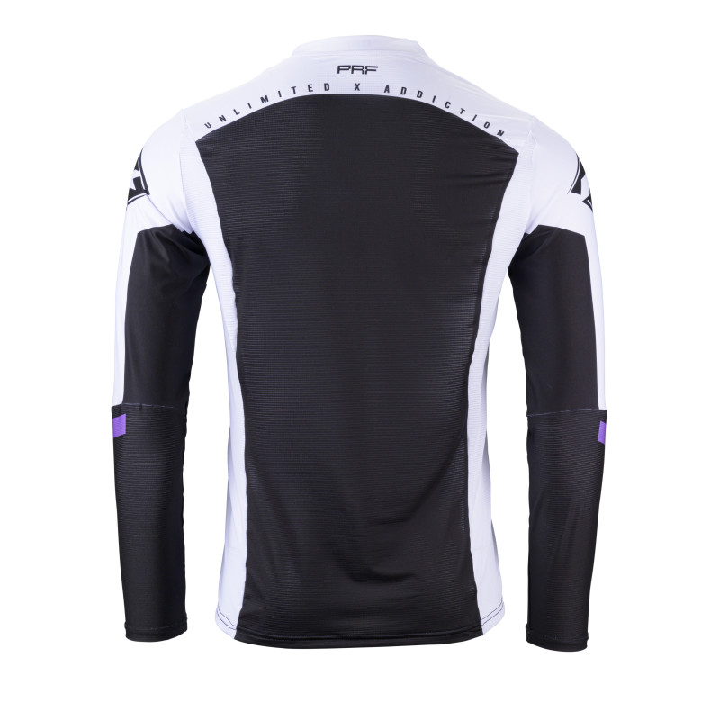 MAILLOT PERFORMANCE SOLID BLACK PURPLE