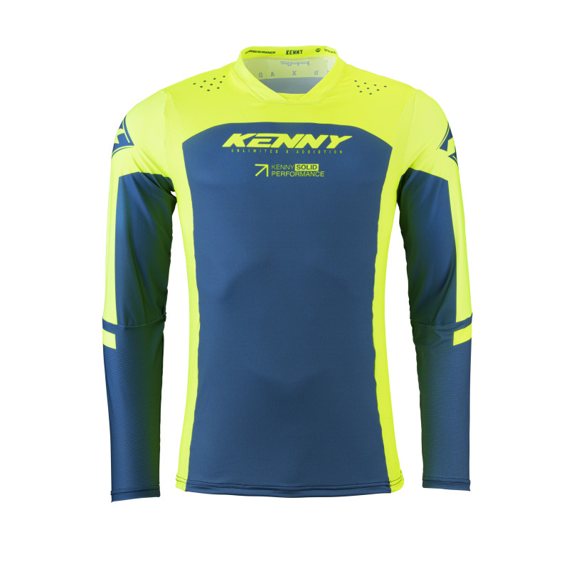 PERFORMANCE SOLID NEON YELLOW JERSEY