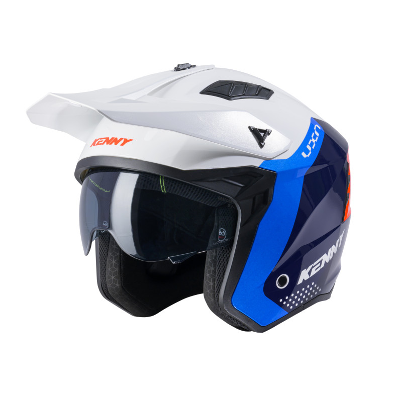 CASQUE MILES WHITE BLUE RED