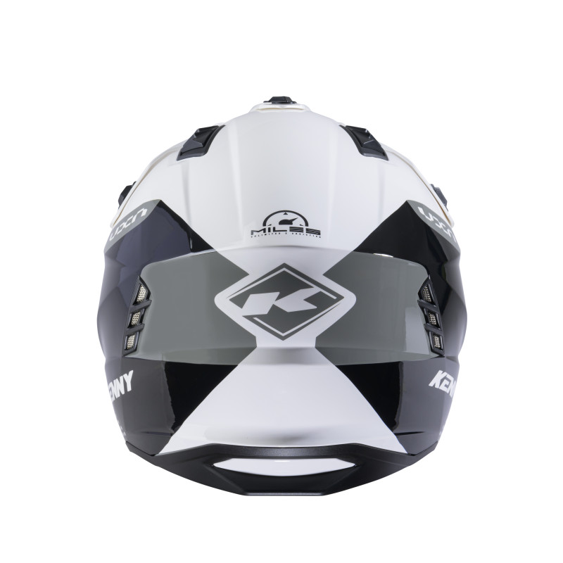 CASQUE MILES WHITE GREY