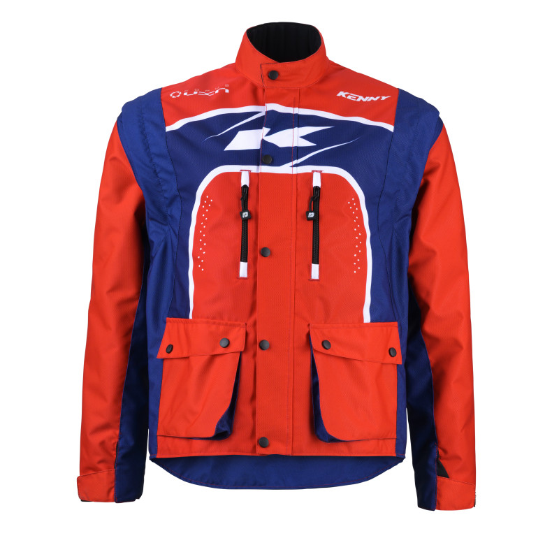 TRACK NAVY RED JACKET