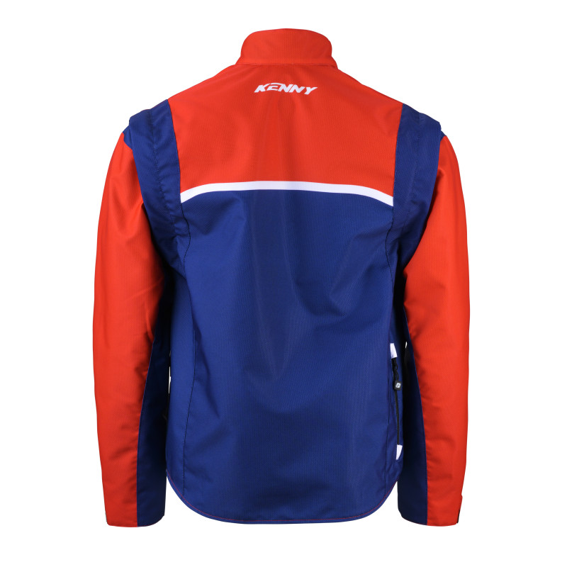 TRACK NAVY RED JACKET