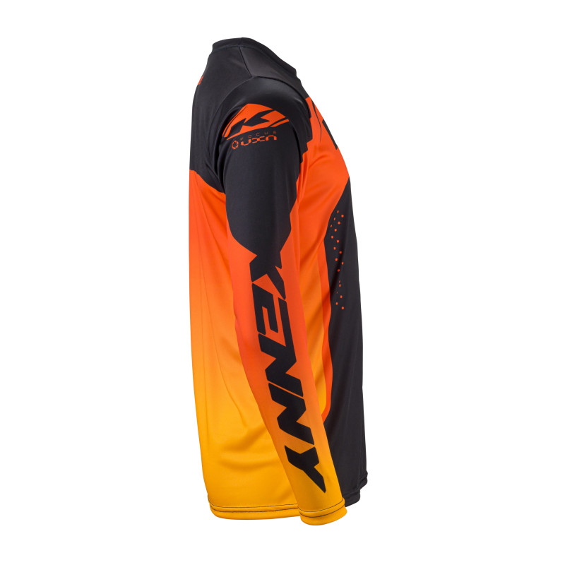 MAILLOT TRACK FOCUS ORANGE ENFANT