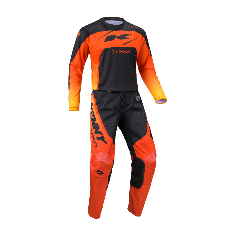 MAILLOT TRACK FOCUS ORANGE ENFANT