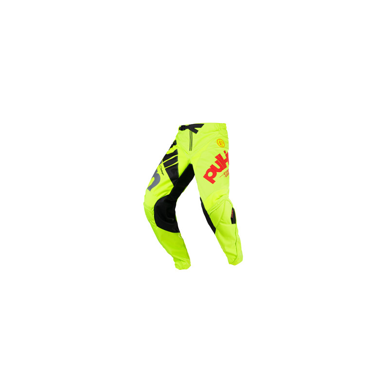 PULL IN LIME RACE PANTS