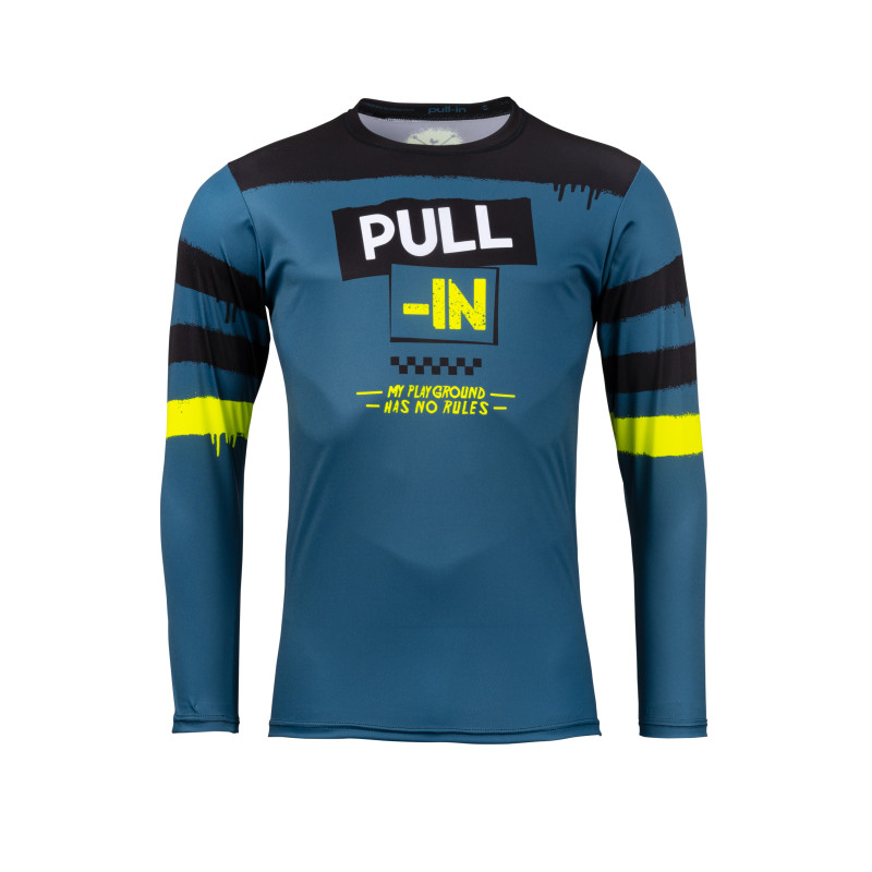 MAILLOT PULL IN TRASH PETROL