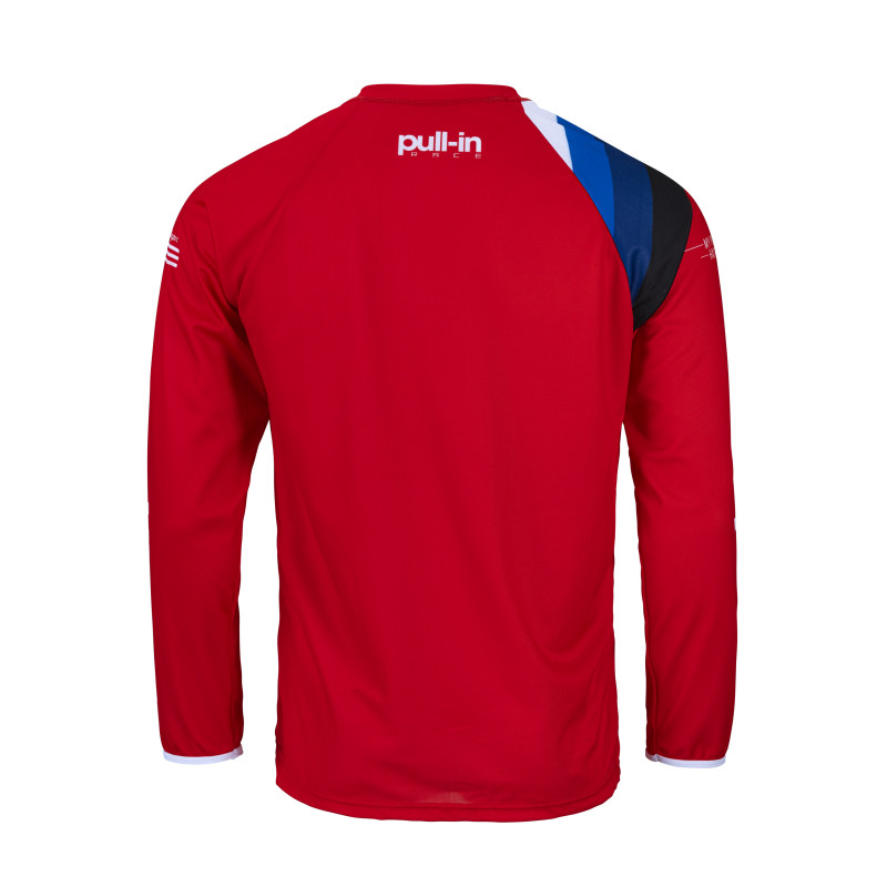 PULL IN RED RACE KID JERSEY