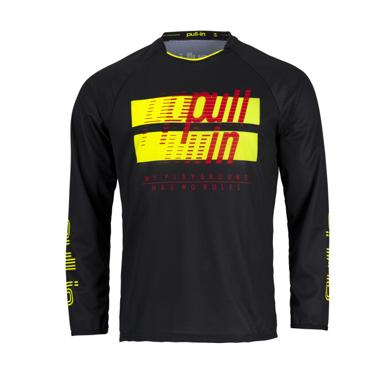 PULL IN NEON YELLOW MASTER KID JERSEY
