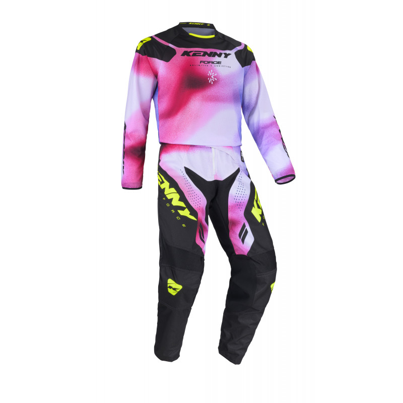 MAILLOT FORCE FOG NEON YELLOW