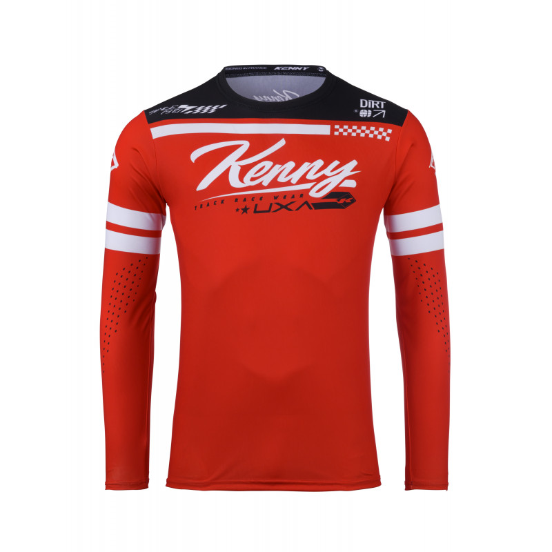 TRACK DIRT RED JERSEY