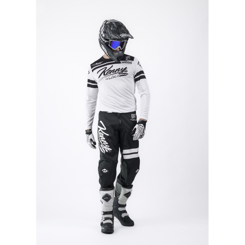 MAILLOT TRACK DIRT WHITE