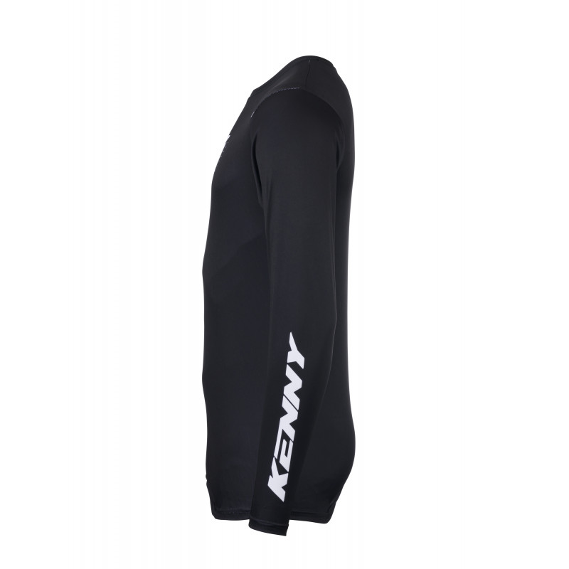 MAILLOT TRACK RAW BLACK