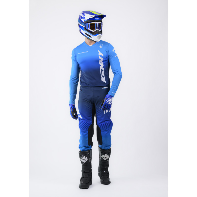 MAILLOT PERFORMANCE GRADIENT BLUE