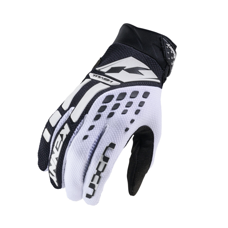 TRACK BLACK WHITE GLOVES