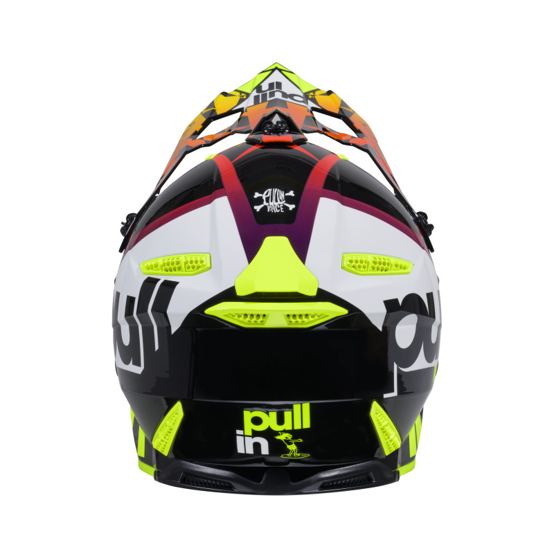 PULL-IN TRASH NEON HELMET