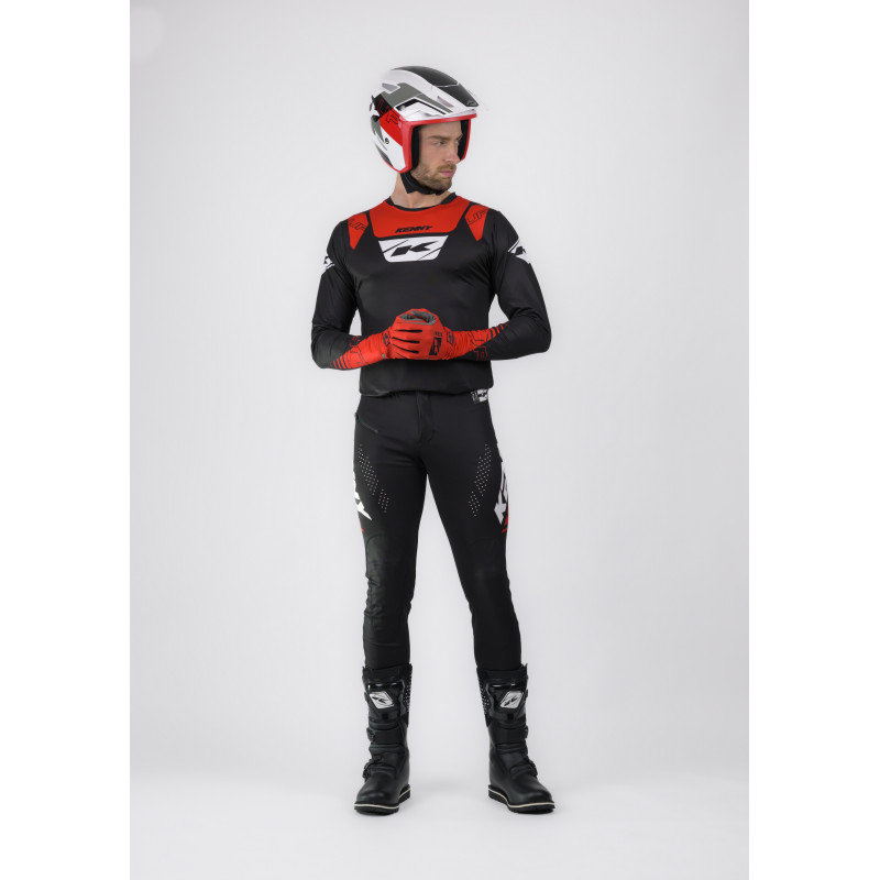 MAILLOT TRIAL UP BLACK RED