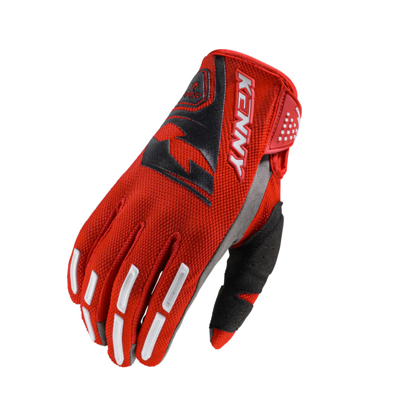 TRACK NAVY RED GLOVES