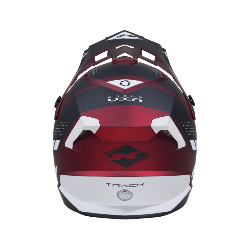 CASQUE TRACK CANDY RED