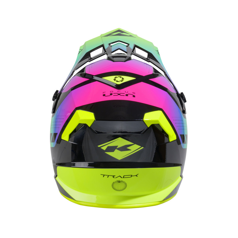 CASQUE TRACK NEON ENFANT