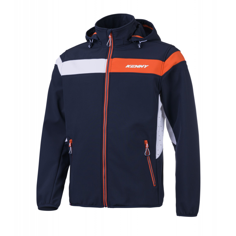 VESTE SOFTSHELL RACING