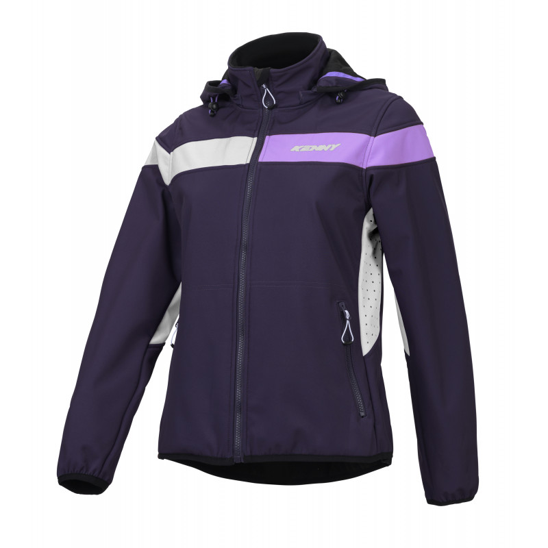 VESTE SOFTSHELL RACING FEMME