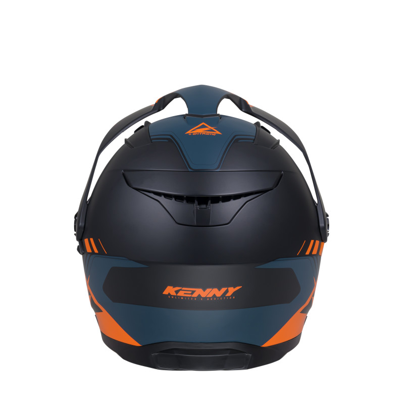 CASQUE EXTREME ORANGE PETROL