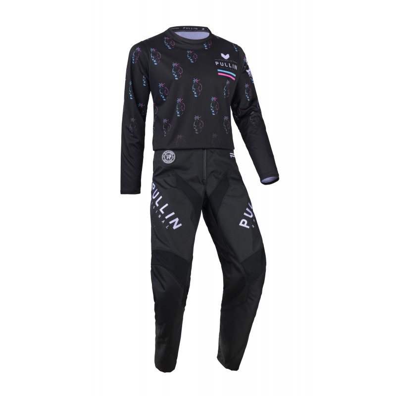 MAILLOT PULL-IN ORIGINAL SKULLRAIN BLACK ENFANT