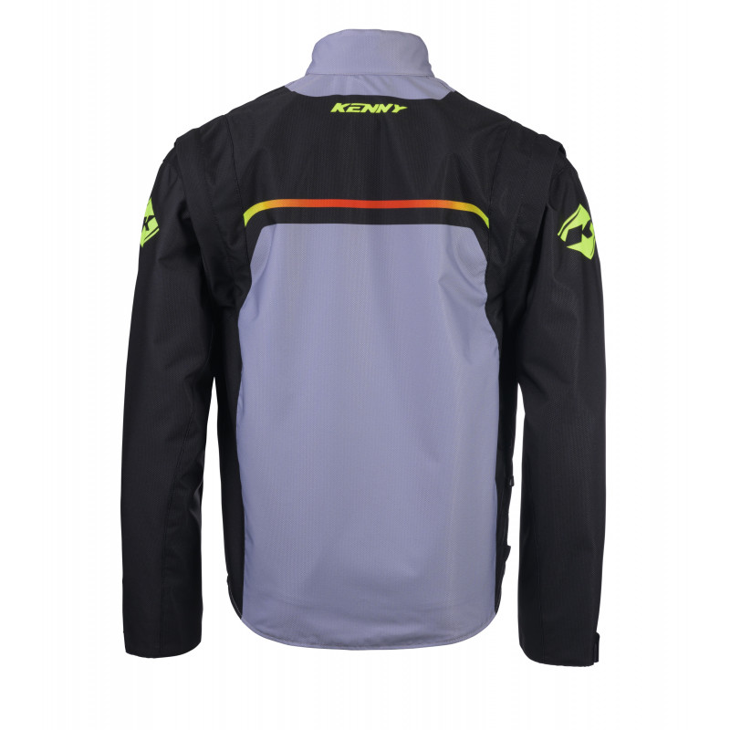 TRACK GREY NEON JACKET