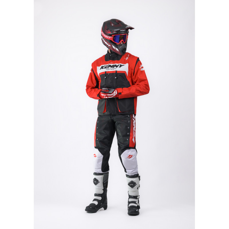 VESTE TRACK RED