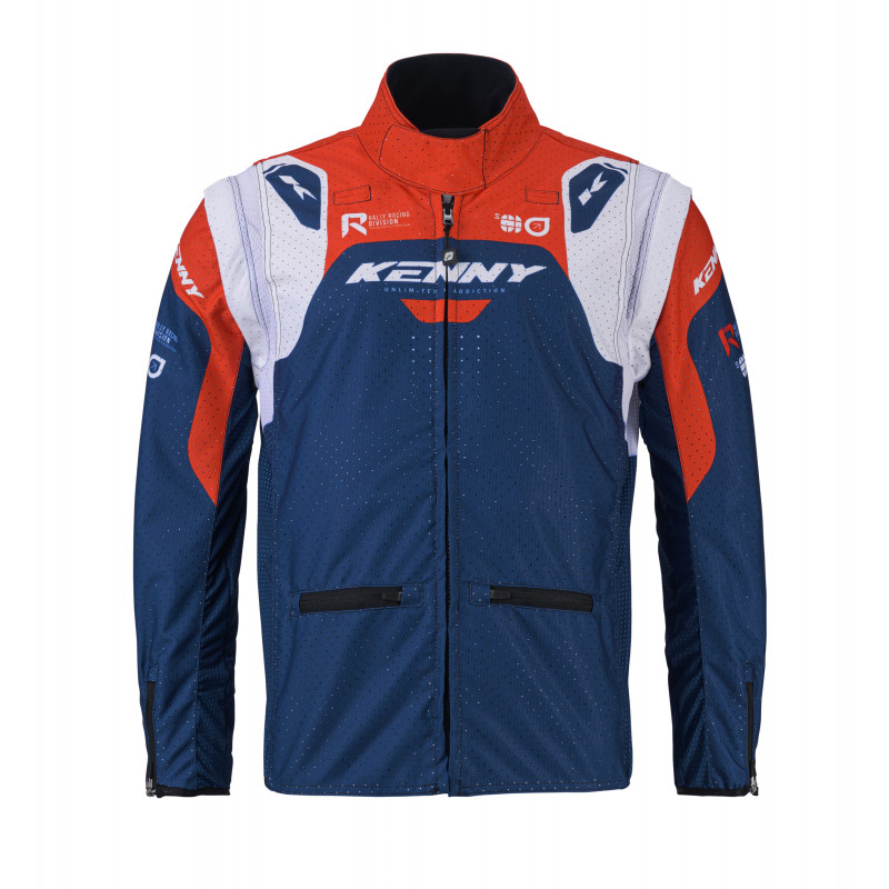 VESTE ADVENTURE ORANGE NAVY