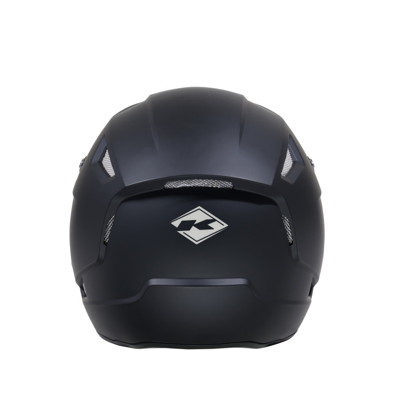 CASQUE TRIAL UP BLACK MATT