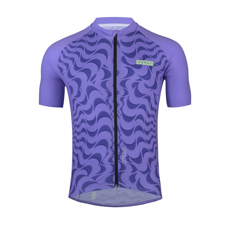 MAILLOT TECH SPIRAL PURPLE