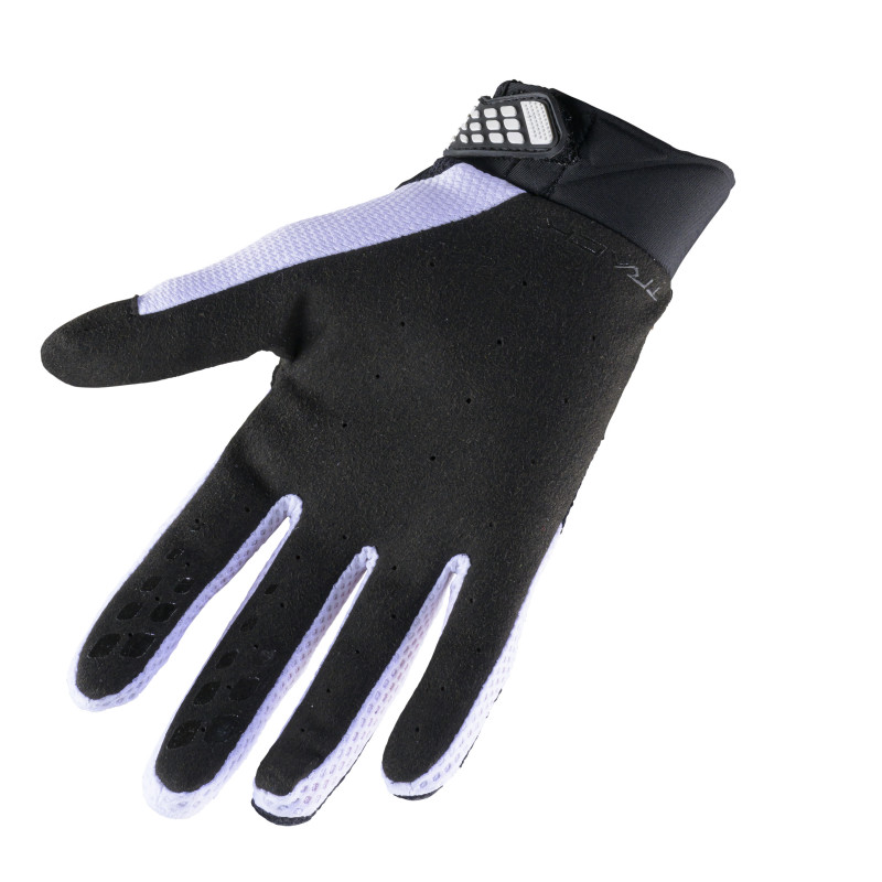 TRACK BLACK WHITE GLOVES