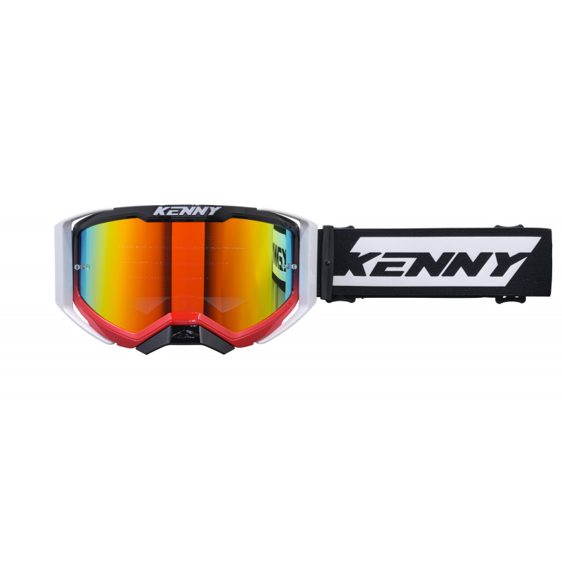 PERFORMANCE EVO 2 CLEAR RED WHITE GOGGLES