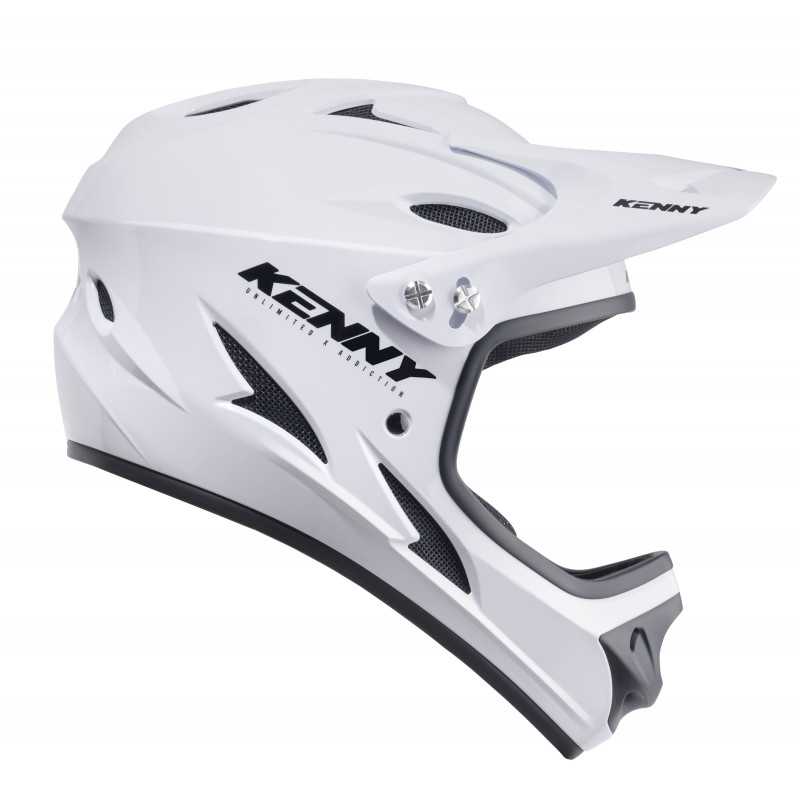 CASQUE DOWNHILL SOLID WHITE