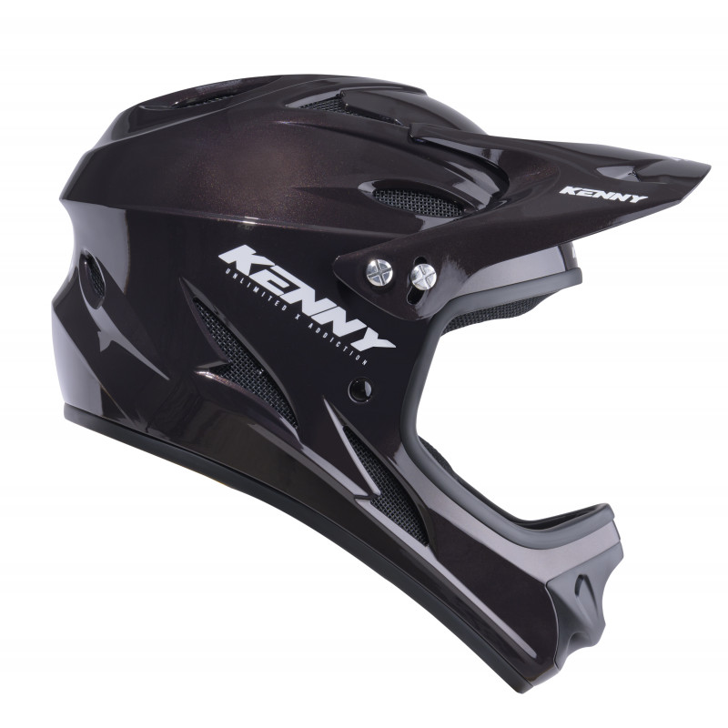 DOWNHILL SOLID BLACK HELMET