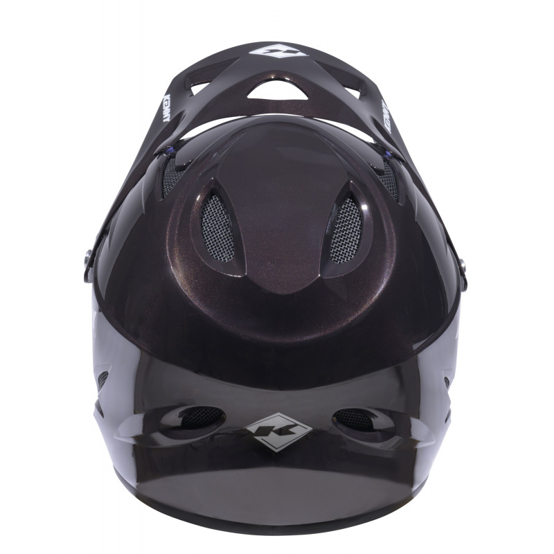 DOWNHILL SOLID BLACK HELMET