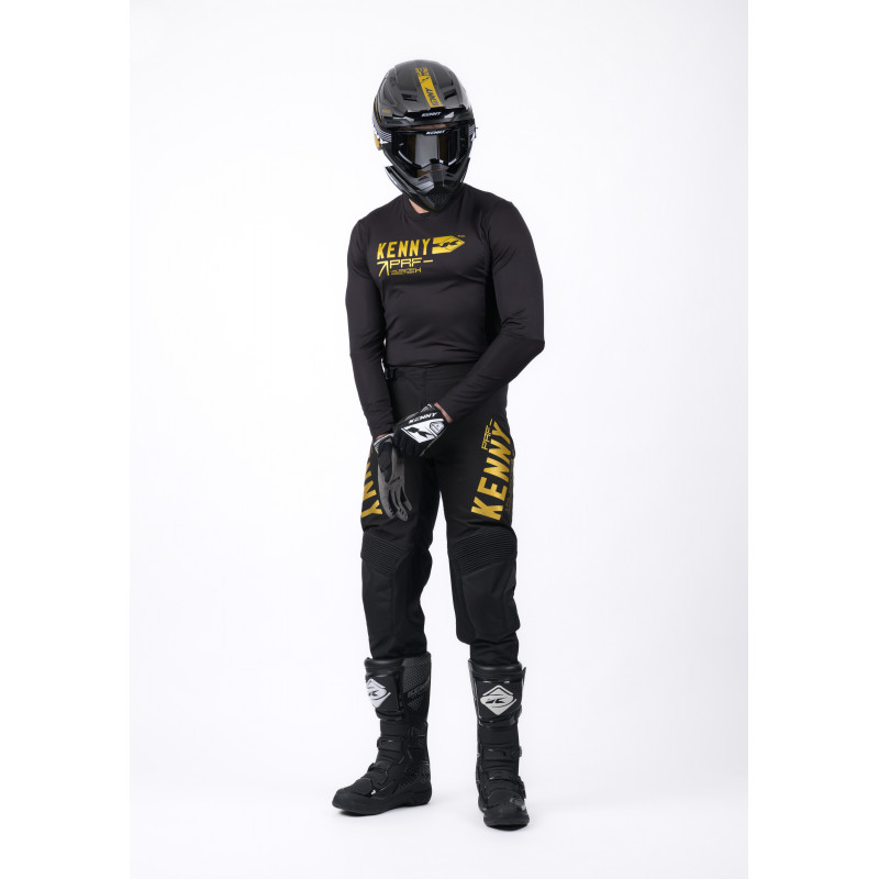 PERFORMANCE BLACK GOLD PANTS